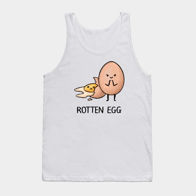 Rotten Egg Tank Top by drawforpun